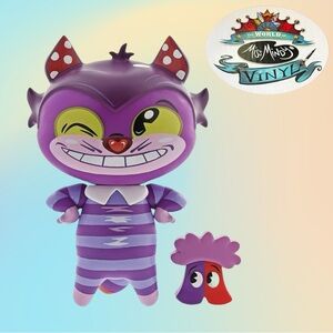 NEW Enesco World of Miss Mindy Presents Disney Cheshire Cat Vinyl Figurine 7”